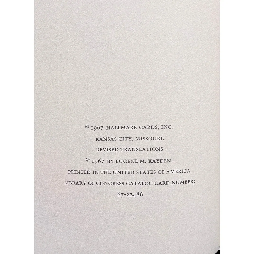 The Poems of Doctor Zhivago Boris Pasternak 1967 Hallmark Editions Hardcover